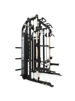 Force USA G6 All-In-One Trainer - Rack, Smith Machine, Multifonction + Poulie double réglable