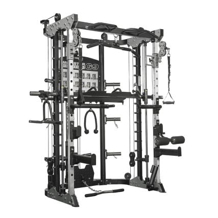 Force USA G9 All-In-One Trainer - Functional Trainer, Smith Machine, Rack et Presse à Jambes